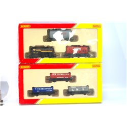 A Set of Two Hornby Wagon Sets. Used. OO Gauge 