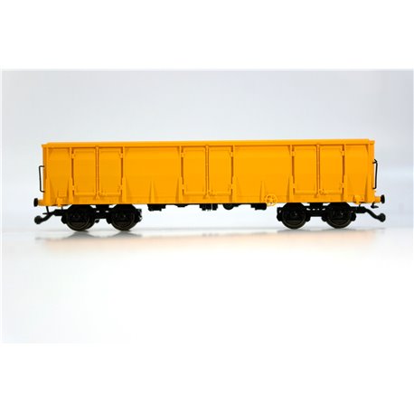 3 x Evemodel C8742 High Sided Gondola Car in Yellow . Used. HO Gauge 