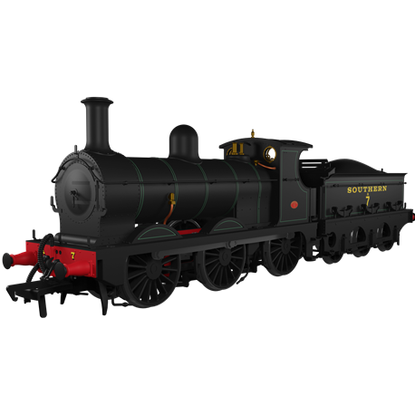 966004 - SECR O1 No.A7 SR Lined Black (Egyptian Lettering) - DCC Ready