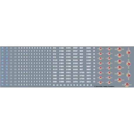 RAILTEC 2mm-1033 BR pre-TOPS locos