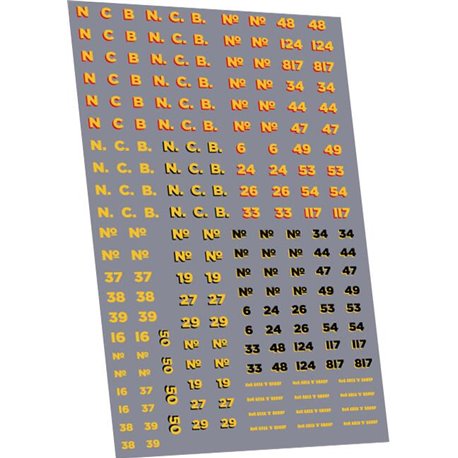 RAILTEC 2mm-4415 NCB locos: generic numbering