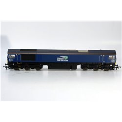 Hornby R30223 Class 66/4 66432 in DRS blue. DCC Fitted. Used. OO Gauge 