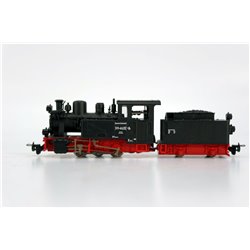 Roco 33253 DR BR99 Steam Locomotive III. Plus Roco 34063 Wagon. Used. HoE / OO9 Gauge 