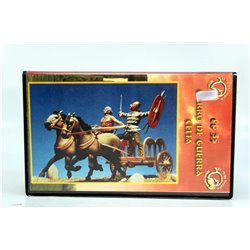 El Viejo: Celtic Chariot CG-35 54mm metal figures and horse with resin base.