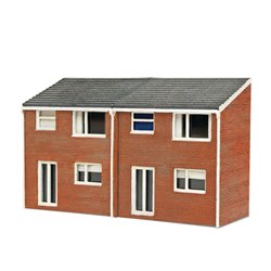 1960s House Backs laser cut wood kit