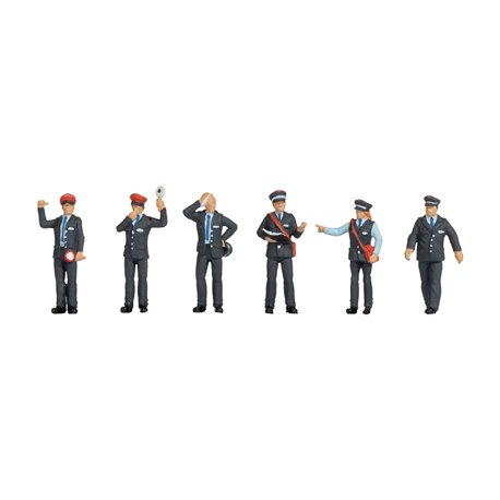 Swiss Railway Officials (6) Figure Set