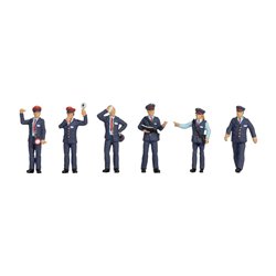 French Railway Officials (6) Figure Set