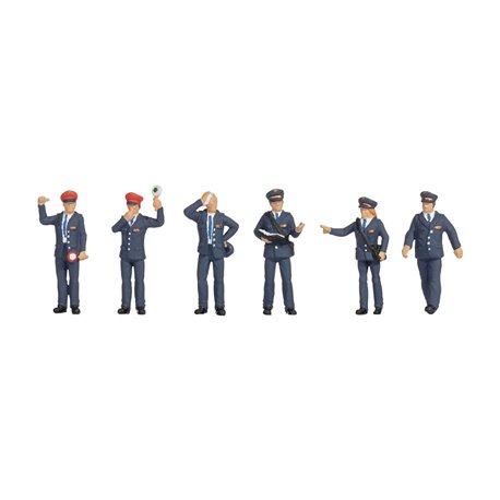 Czech Railway Officials (6) Figure Set