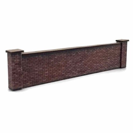 5ft Modular Wall Industrial Red Brick