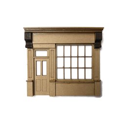 Period Shop Front With Left-Hand Door