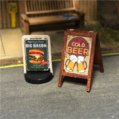 A Frame & Pavement Swing Advertising Signs (Pack of 15)