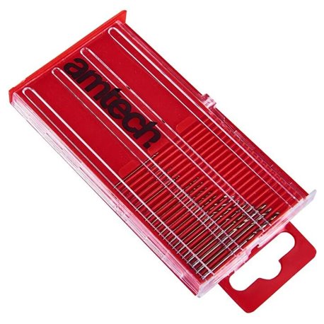 20 Piece High Speed Steel (Hss) Micro Drill Bits (0.3mm - 1.6mm)