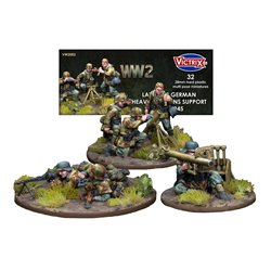 German Heavy Weapons Support (x32) - 1:56 scale figures kit