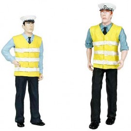 G scale (Garden) Police & Security Staff(2) Two Men by Bachmann