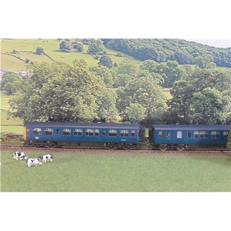 Hornby R267 British Rail Class 110 E51819 British Rail Blue 2 Car DMU . Used. OO Gauge 