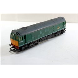 Hornby R072 Class 25 D7596 BR Green. Used. OO Gauge 