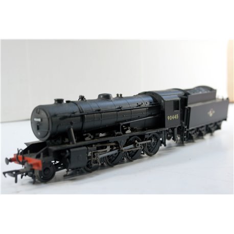 Bachmann Branchline 32-252 WD Austerity 2-8-0 90445 in BR Black with late crest. Used. OO Gauge 