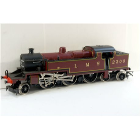 Hornby R055 Class 4P 2-6-4T 2300 in LMS Maroon. Used. OO Gauge 