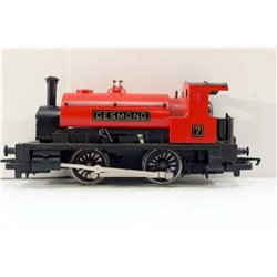 Hornby R779 0-4-0 Saddle Tank Locomotive - Desmond 7. Used. OO Gauge 