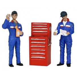 G scale (Garden) Traction Maintenance Depot Workers(2) Two Men by Bachmann