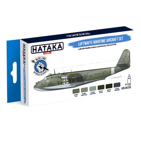 Luftwaffe Maritime Aircraft Paint Set