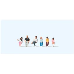 Youths Seated (6) Figure