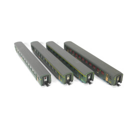 A Set of Four ROCO Swiss Federal Railway (SBB) Coaches HO Gauge 