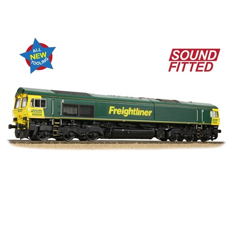 Class 66/6 66606 Freightliner Green