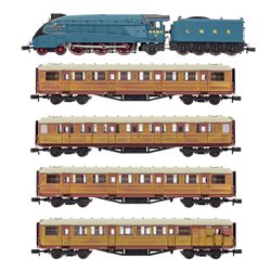 A4 Mallard 4468 BR Garter Blue + 4 Teak Coaches