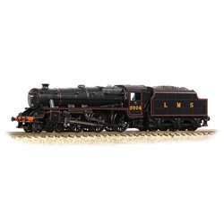 LMS 5MT 'Black 5' with Riveted Tender 5004 LMS Lined Black