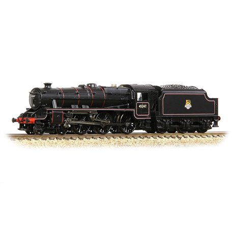 LMS 5MT 'Black 5' with Welded Tender 45247 BR Lined Black (Early Emblem)