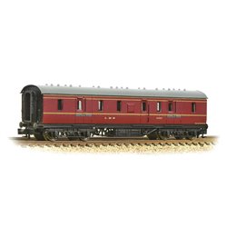 LMS Stanier 50ft Full Brake LMS Crimson Lake