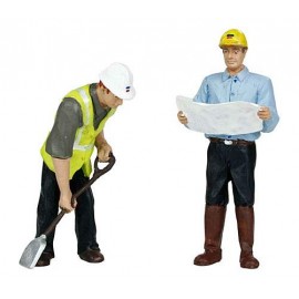 G scale (Garden) Civil Engineers(2) Two Men by Bachmann