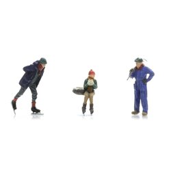 Dutch Ice Skating Scene