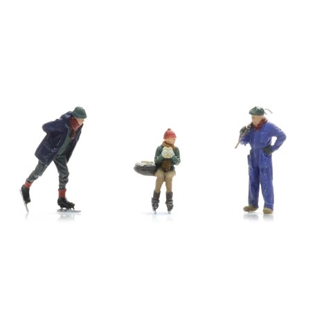 Dutch Ice Skating Scene