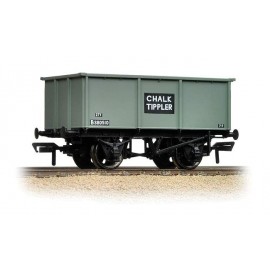27 Ton Steel Tippler Wagon Grey Chalk
