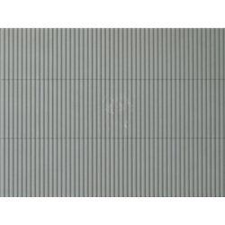 HO Plastic sheet 200x100mm - (2) Industrial cladding grey