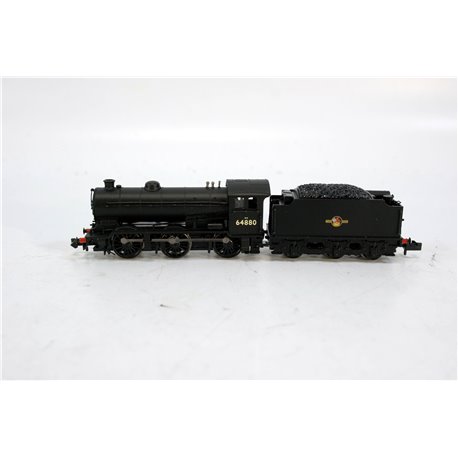 Graham Farish 370-260 loco Class J39 0-6-0 64880 in BR Black Late Crest. Used. N Gauge 