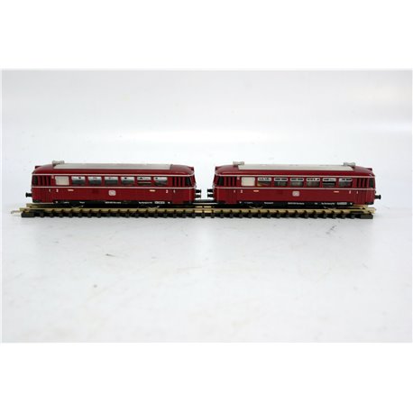 Minitrix 2980 Class VT98 2-car railbus of the DB. Used. N Gauge 
