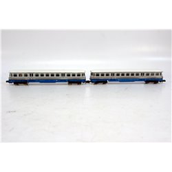 Piko Dieseltriebwagen VT 4.12 mit Beiwagen der DR 2 Car Set. Used. N Gauge 