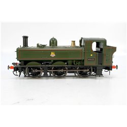 Lionheart Trains Class 64xx Pannier 6421 GWR Shirtbutton Green DCC + Sound Fitted . Used. O Gauge 
