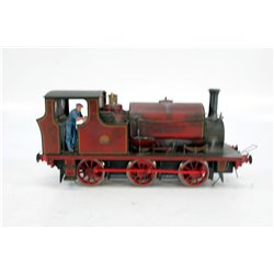 Ixion / EFE Rail Hudswell Clarke 0-6-0 Tank Maroon Weathered. DCC + Sound. Used. O Gauge 