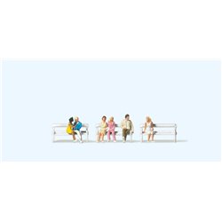 Couples Seated (3x2) Figure Set