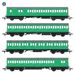 LBSCR 54ft 'Isle of Wight' 4-Coach Pack SR Malachite Green