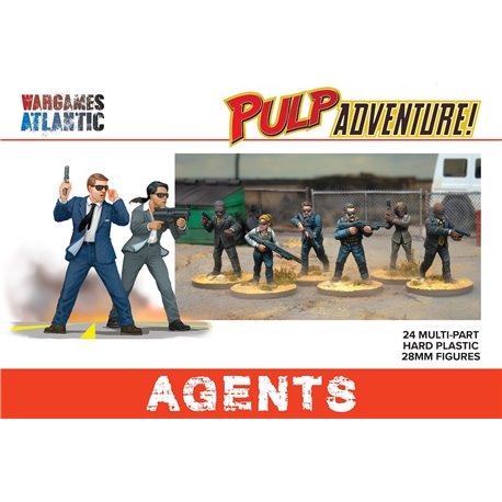 Agents (24) - 1:56 scale figure kit
