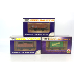 A Set of Three Dapol Wagons. OO Gauge USED