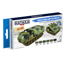 Modern Finnish Army AFV Paint Set - 6x 17ml