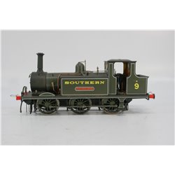 Dapol 7S-010-010 Class A1X 'Terrier' 0-6-0T W9 'Fishbourne' in Southern Railway green .DCC + Sound Fitted. Used. OO Gauge 