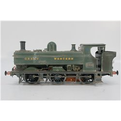 Dapol 7S-007-002S Class 57xx 0-6-0PT pannier 5700 in Great Western Green - DCC sound fitted .Weathered Used. OO Gauge 