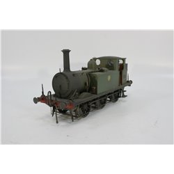 Dapol 7S-010-008 Terrier A1X Portishead 5 GWR Green. Weathered. DCC + Sound Fitted. Used. O Gauge 
